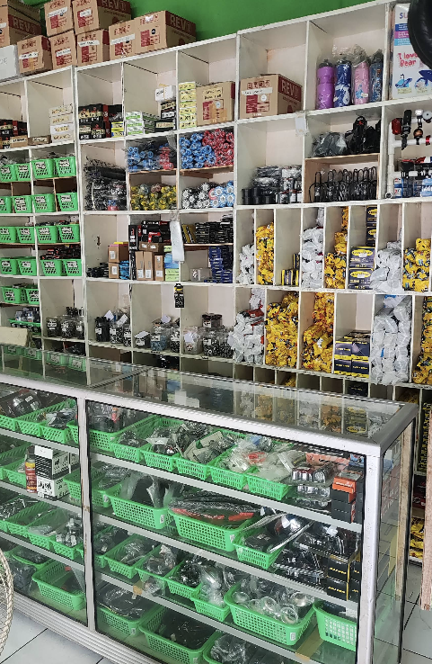 Display Sparepart Toko AL